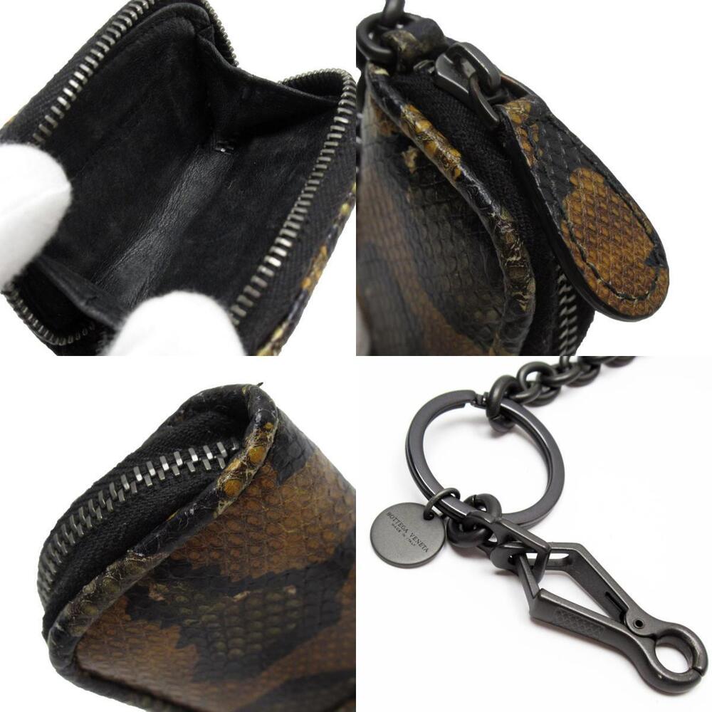 Bottega Veneta Wallet python black yellow - image 5
